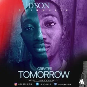 Greater Tomorrow  cover art by D'son
